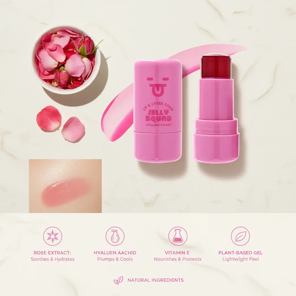 Jelly Squad Lip & Cheek Stain Goofy thumbnail 6