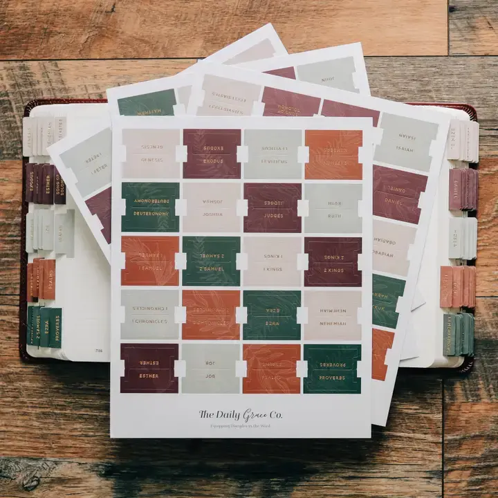 Jewel Tone Bible Tabs Jewel Tone thumbnail 3