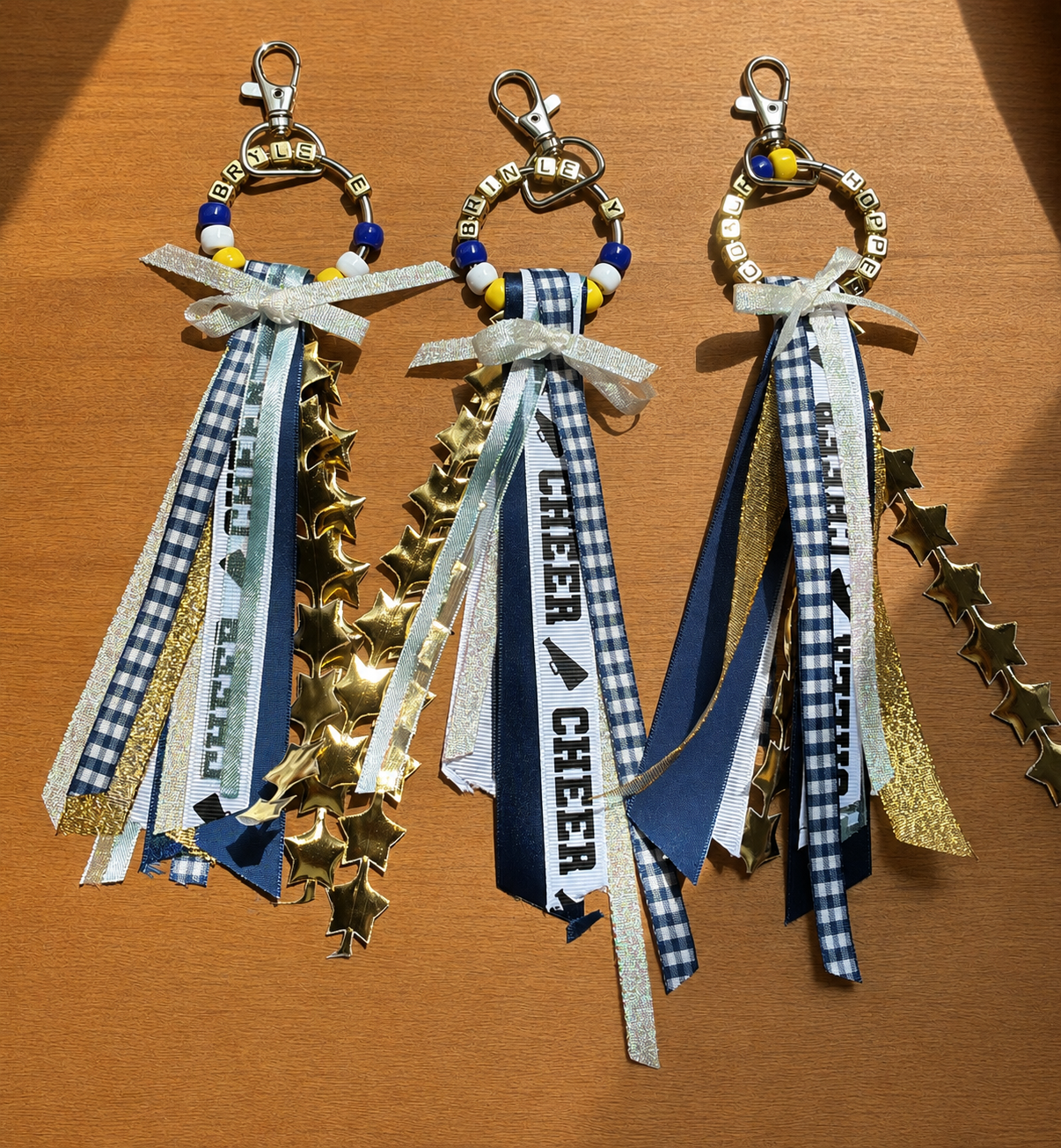 Custom Ribbon Bag Tag Custom Colors & Personalization image 1